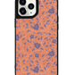 iPhone Leather Grip Case - Sketchy Flower 4.0