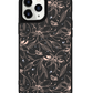 iPhone Leather Grip Case - Sketchy Flower & Butterfly 1.0