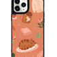 iPhone Leather Grip Case - Sleepy Autumn