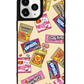 iPhone Leather Grip Case - Sweets & Gummies