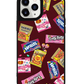 iPhone Leather Grip Case - Sweets & Gummies