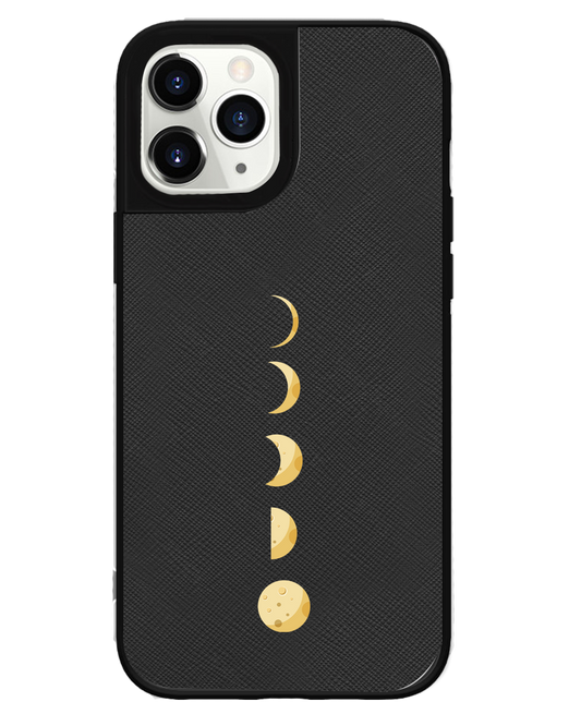 iPhone Leather Grip Case - To the Moon