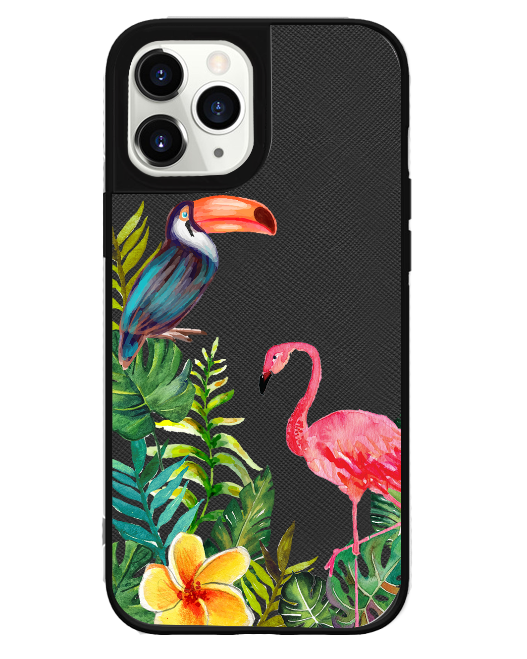 iPhone Leather Grip Case - Tropical