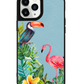 iPhone Leather Grip Case - Tropical