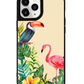 iPhone Leather Grip Case - Tropical