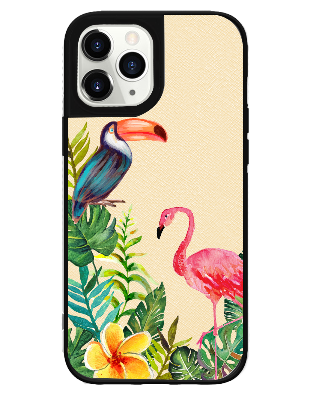 iPhone Leather Grip Case - Tropical