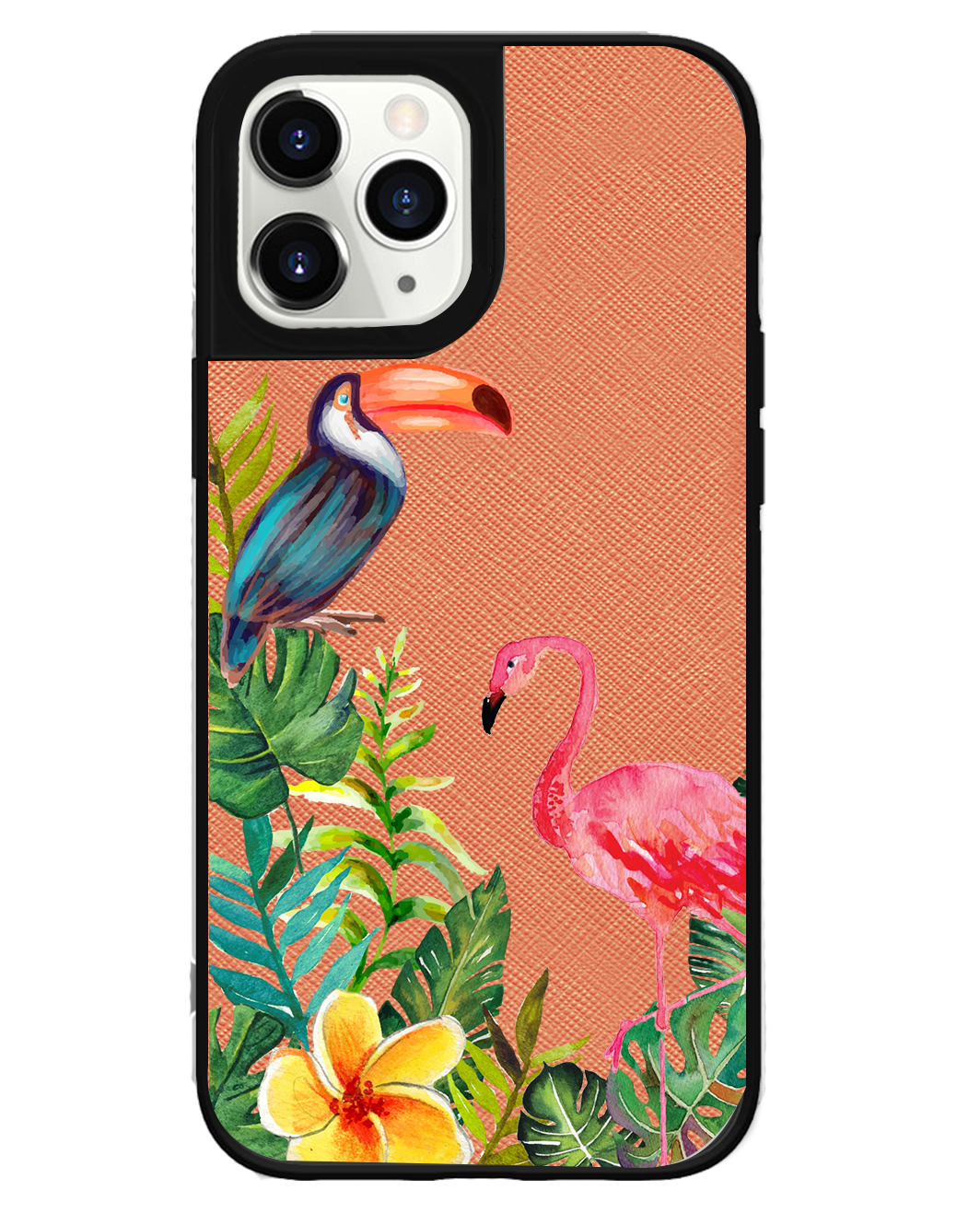 iPhone Leather Grip Case - Tropical