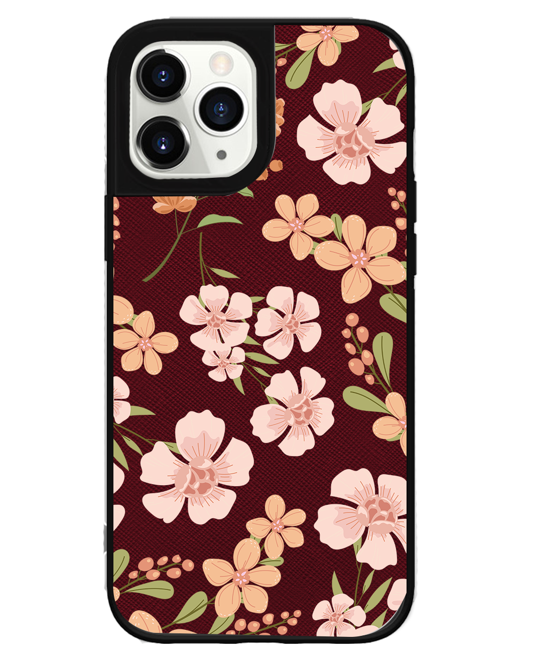 iPhone Leather Grip Case - Vinca