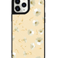 iPhone Leather Grip Case - White Magnolia