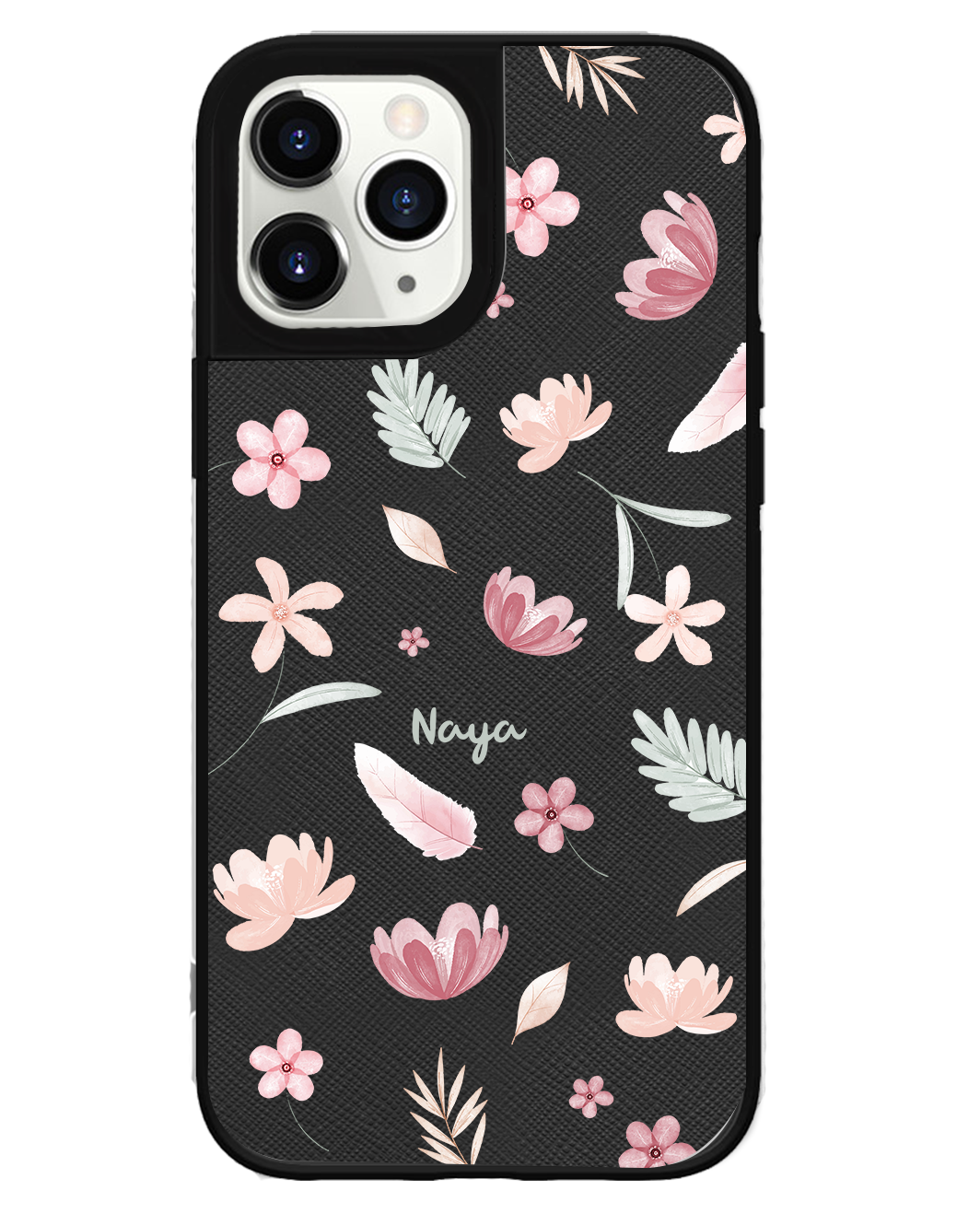 iPhone Leather Grip Case - Wild Flower