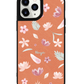 iPhone Leather Grip Case - Wild Flower