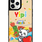 iPhone Leather Grip Case - Yipi Baby Panda