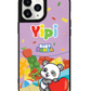 iPhone Leather Grip Case - Yipi Baby Panda