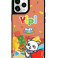 iPhone Leather Grip Case - Yipi Baby Panda