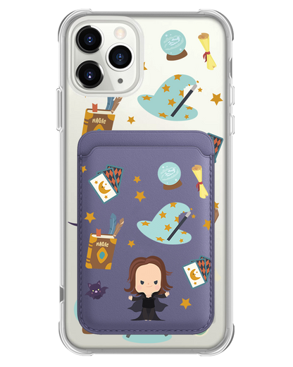 iPhone Magnetic Wallet Case - Little Hogwarts