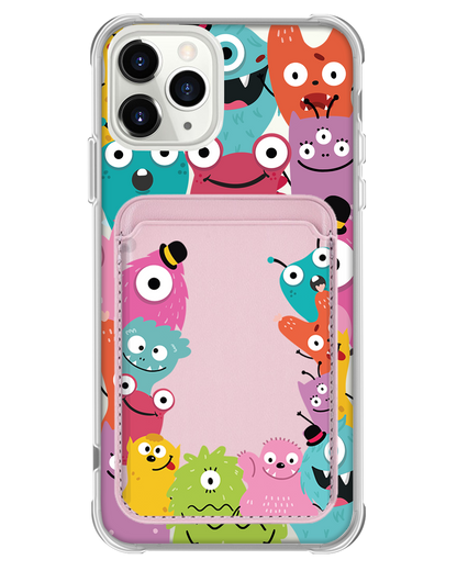 iPhone Magnetic Wallet Case - Little Monster