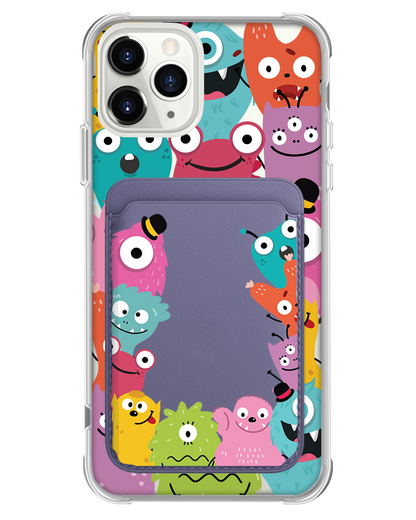 iPhone Magnetic Wallet Case - Little Monster