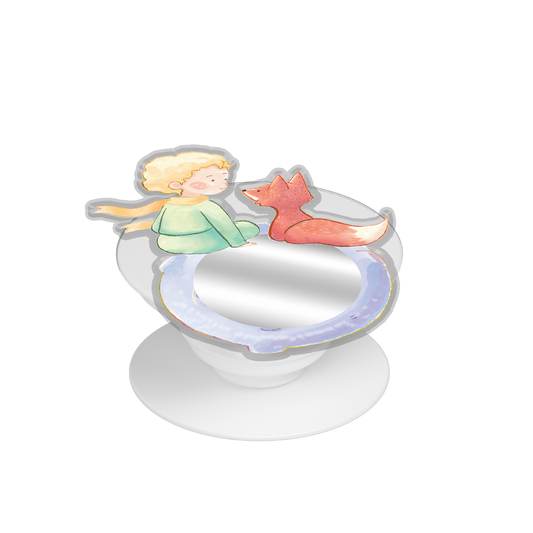 Pop Up Grip Mirror - Little Prince & Fox