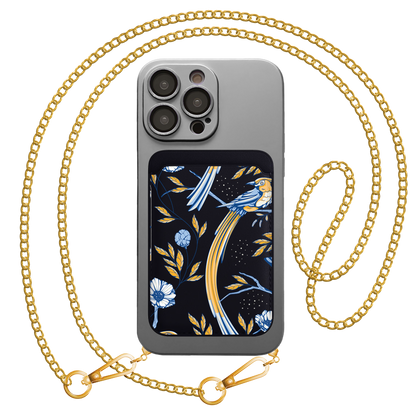 iPhone Magnetic Wallet Silicone Case - Lovebird 7.0