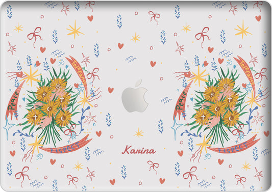 Macbook Snap Case - Peace