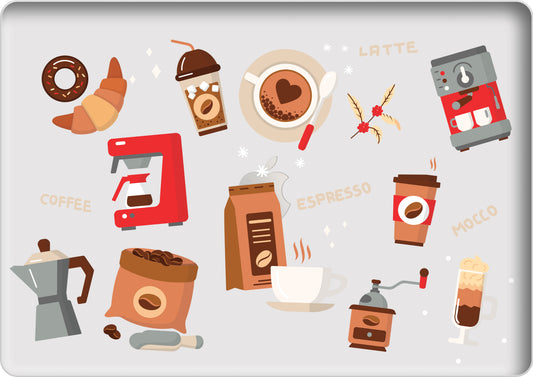 Macbook Snap Case - Barista