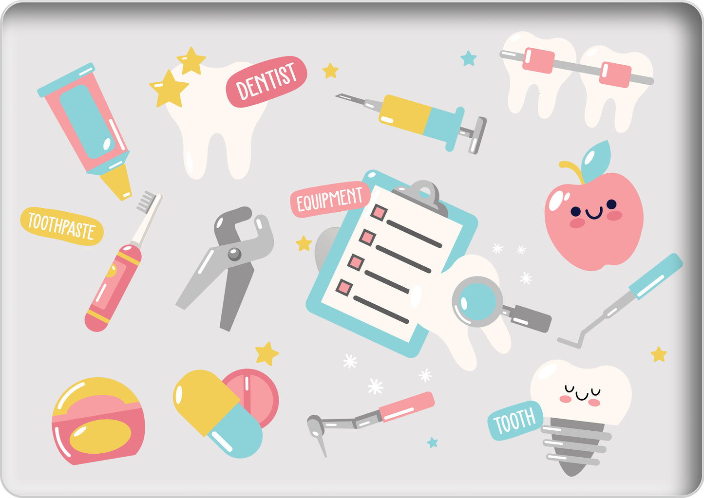 Macbook Snap Case - Dentist
