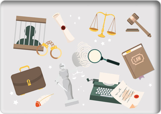 Macbook Snap Case - Lawyer