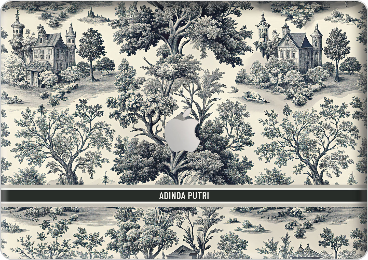 Macbook Snap Case - Toile du Juoy Chateau