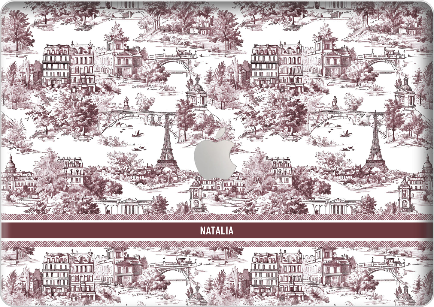 MacBook Snap Case - Toile du Juoy City