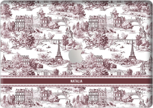 MacBook Snap Case - Toile du Juoy City