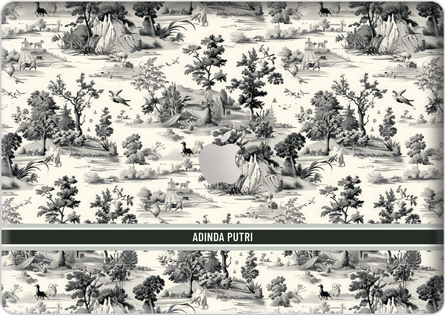Macbook Snap Case - Toile du Juoy Faune
