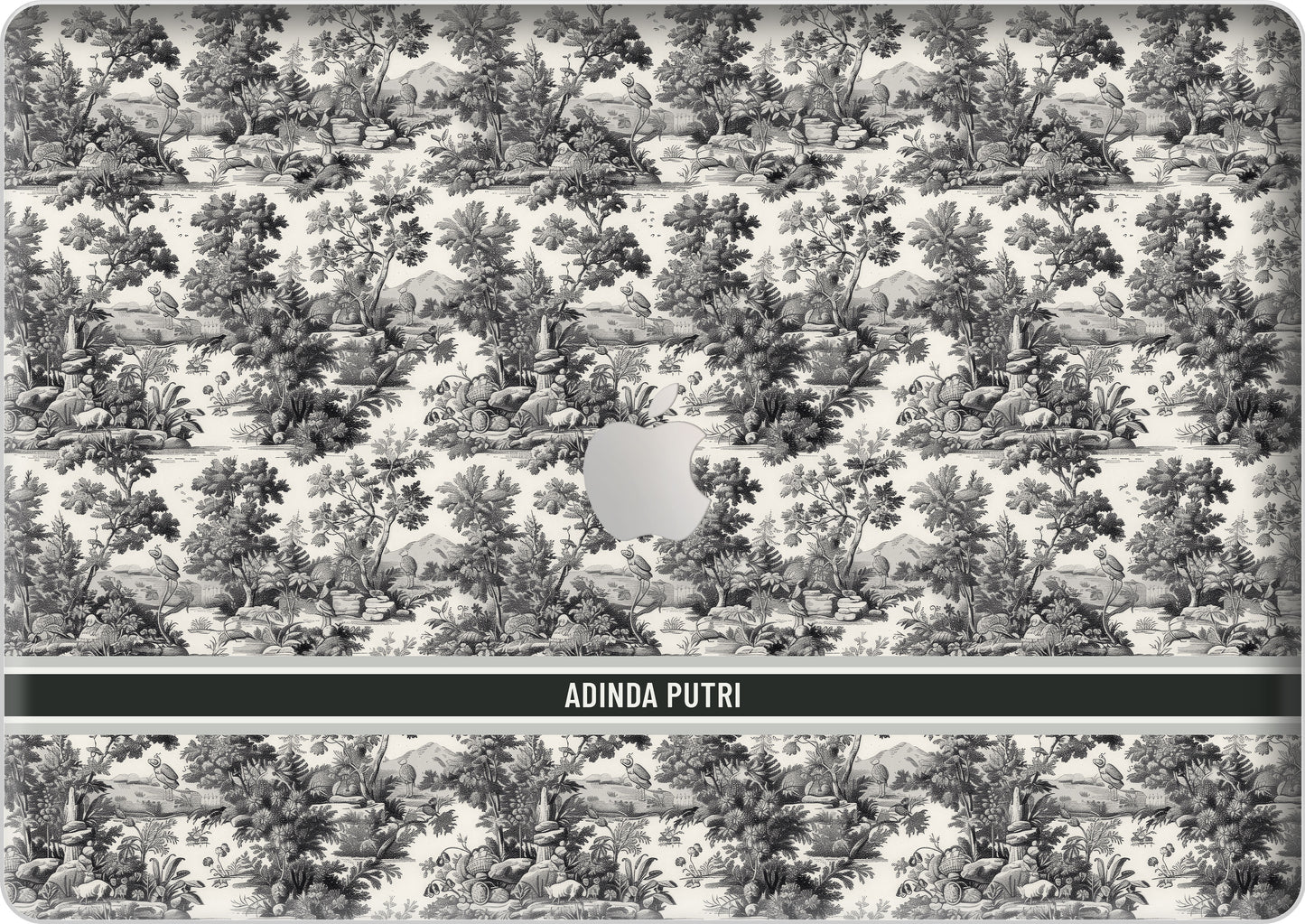Macbook Snap Case - Toile du Juoy Nature