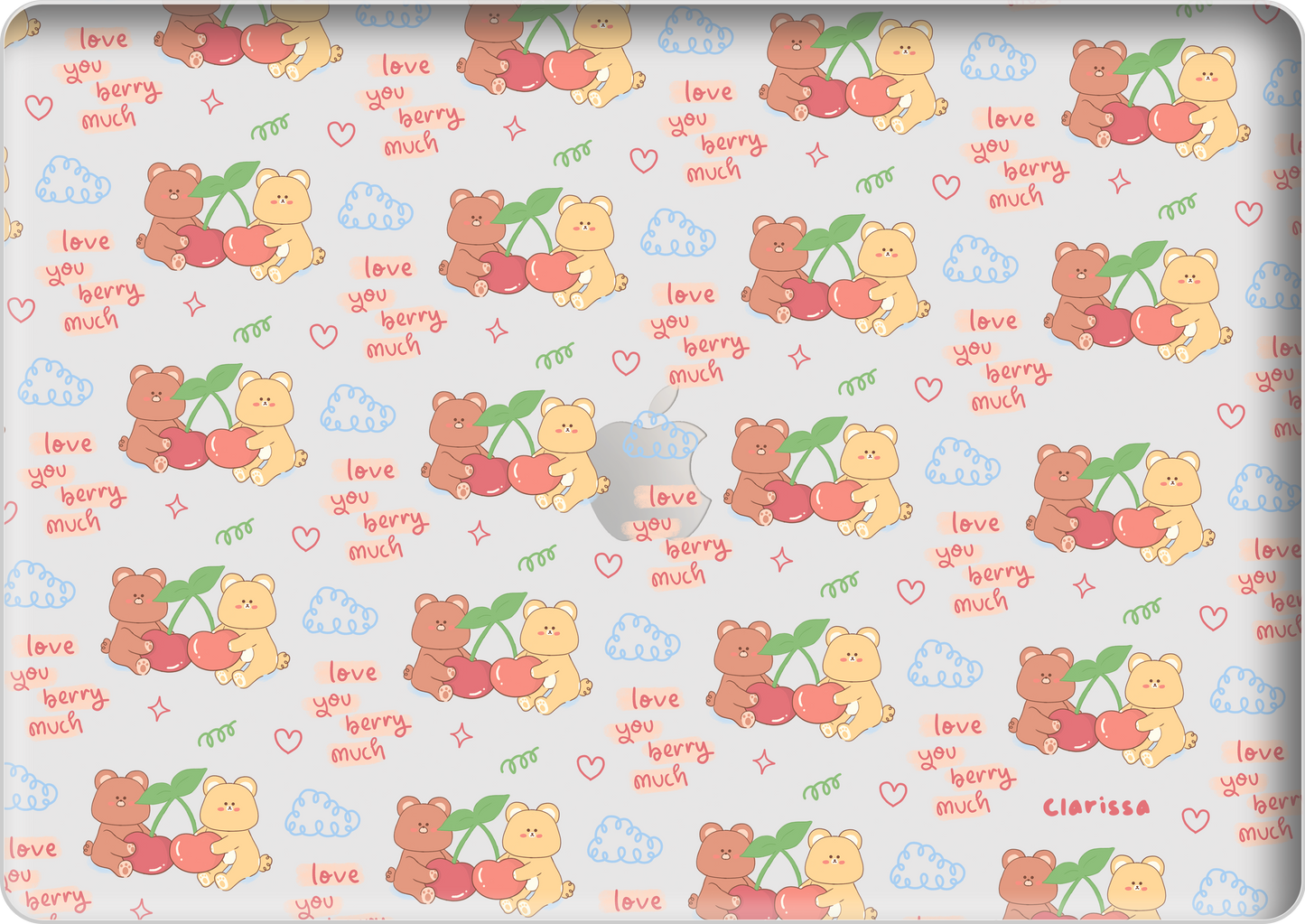 MacBook Snap Case - Cherry Bear