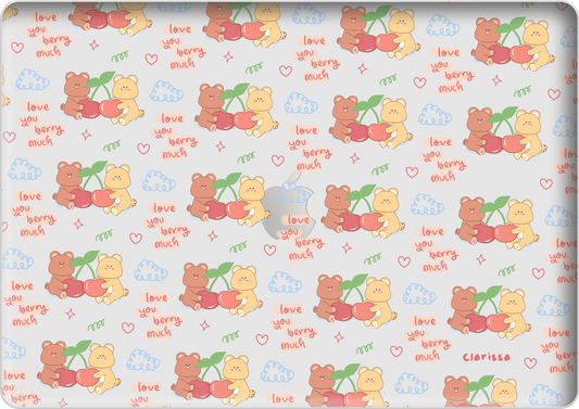 MacBook Snap Case - Cherry Bear