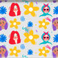 MacBook Snap Case - Daisy Faces