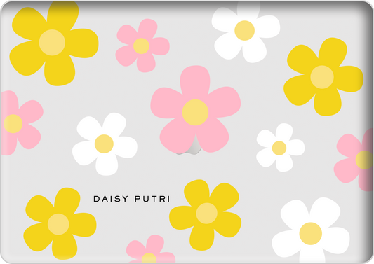 MacBook Snap Case - Daisy Fresh