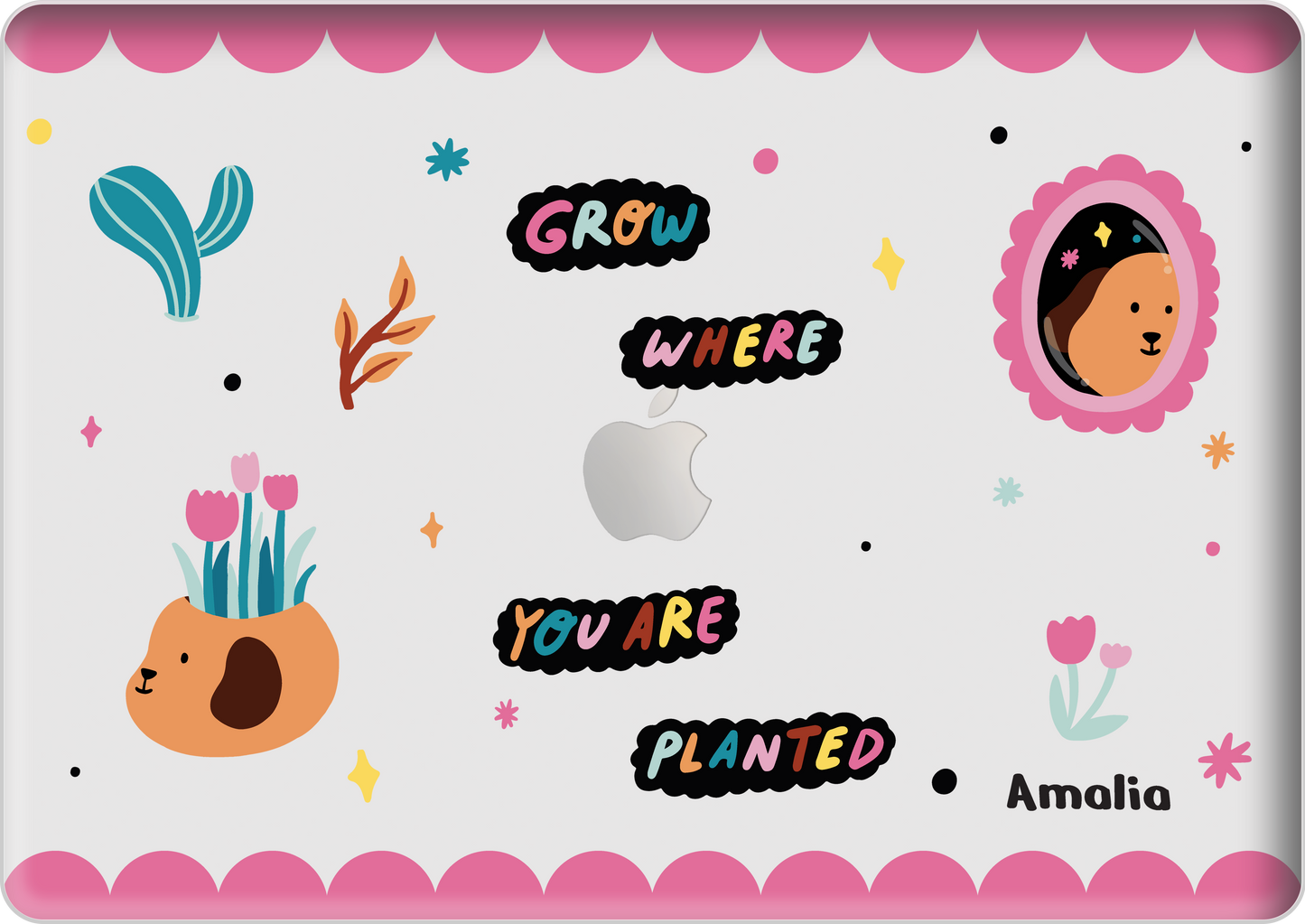 MacBook Snap Case - Grow Where You're Planted