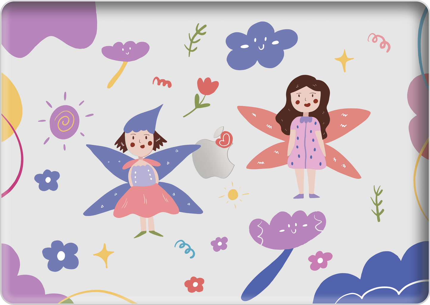 MacBook Snap Case - Fairy Pattern