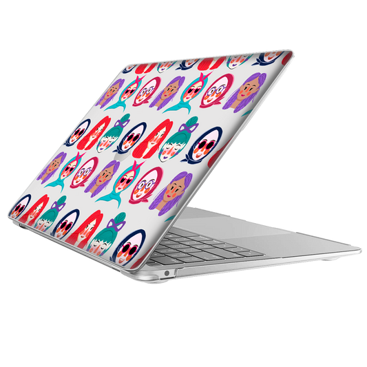 MacBook Snap Case - Cute Sweety Faces