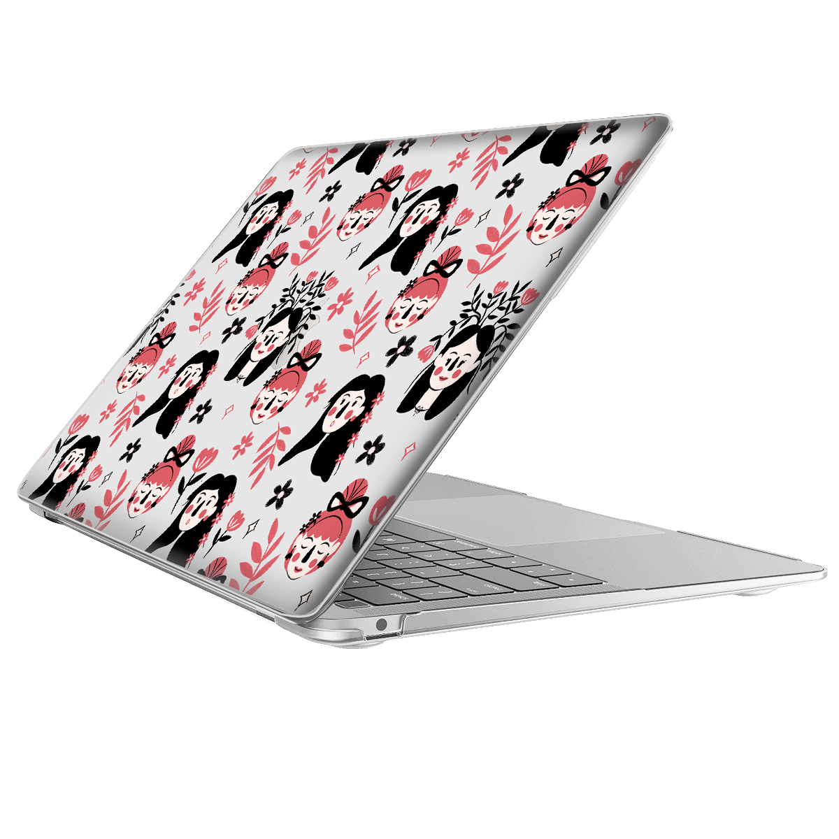 MacBook Snap Case - Flowery Faces