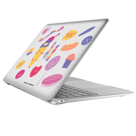 MacBook Snap Case - Dessert Doodle