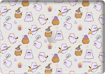 MacBook Snap Case - Spooky Cat