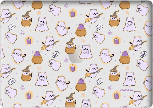 MacBook Snap Case - Spooky Cat