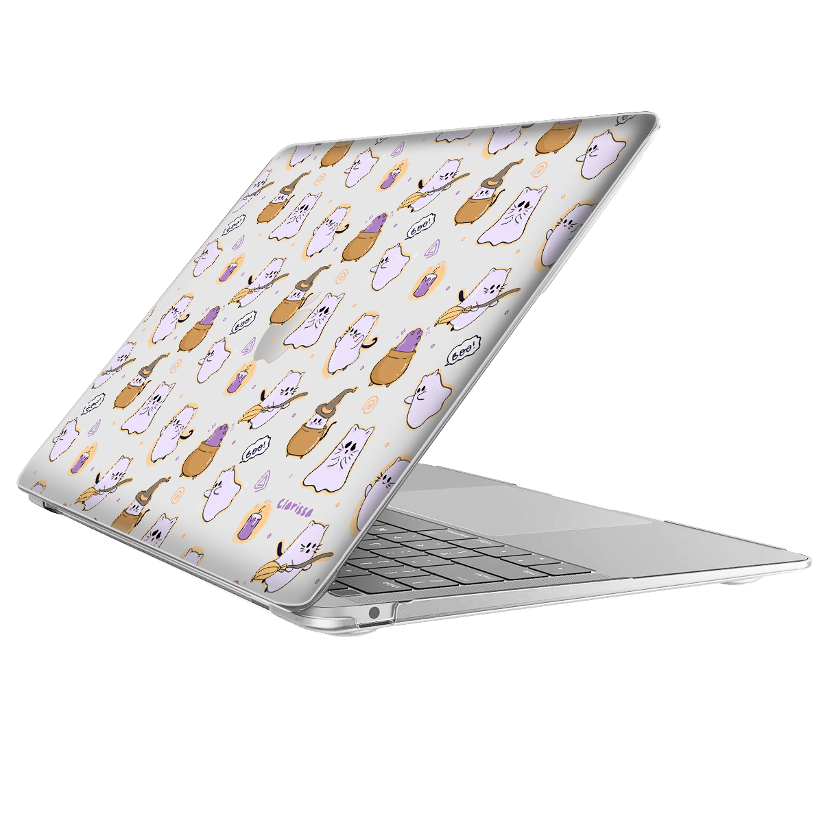 MacBook Snap Case - Spooky Cat