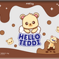 MacBook Snap Case - Hello Teddy 1.0