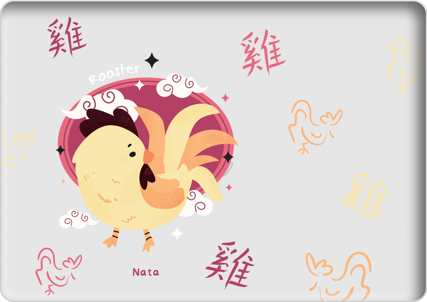 MacBook Snap Case - Rooster (Chinese Zodiac / Shio)