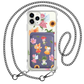 iPhone Magnetic Wallet Case - Magical Garden