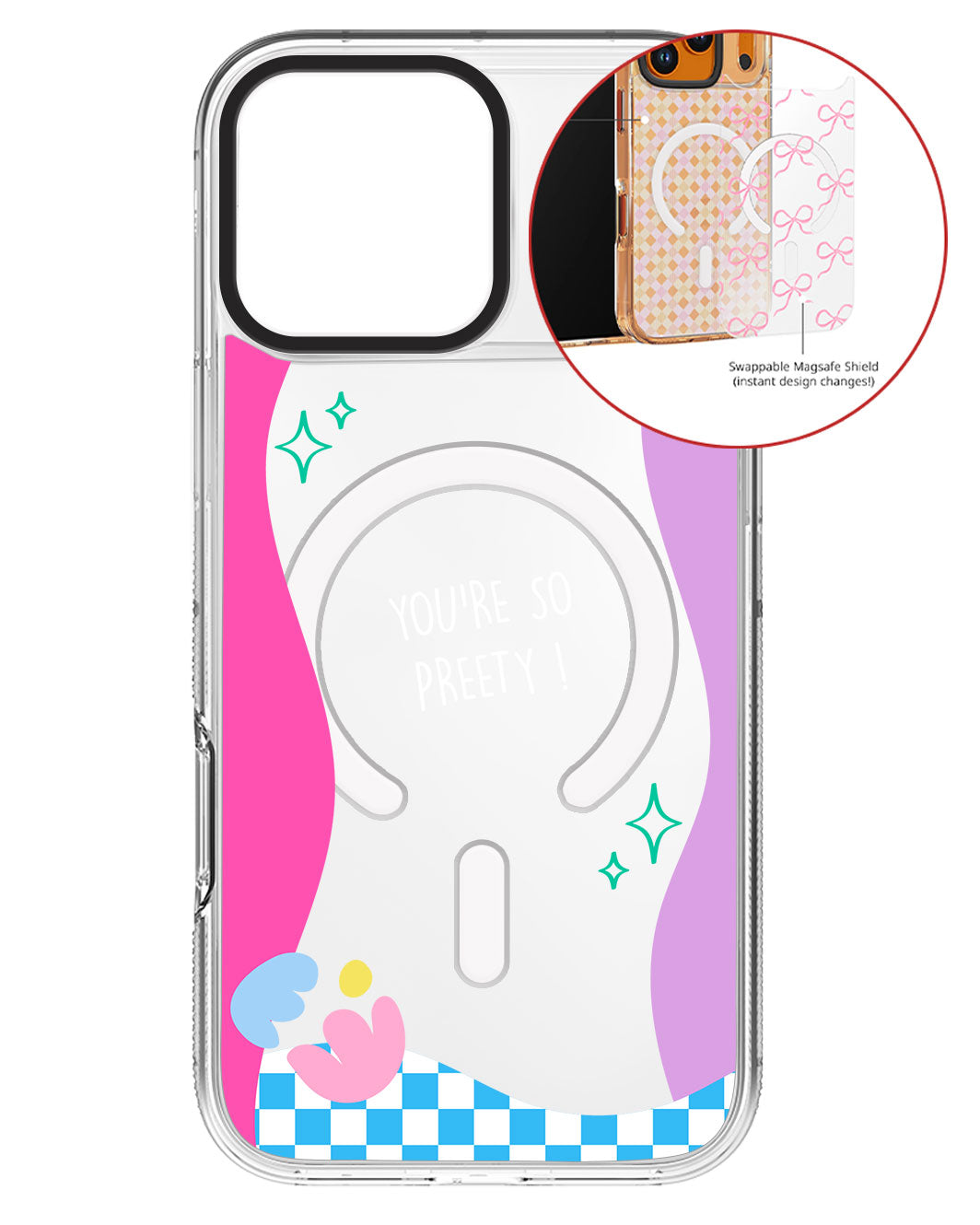 Magsafe Swappable Plate - Aesthetic Mirror 1.0
