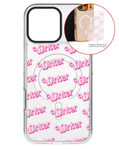 Magsafe Swappable Plate - Barbie Monogram