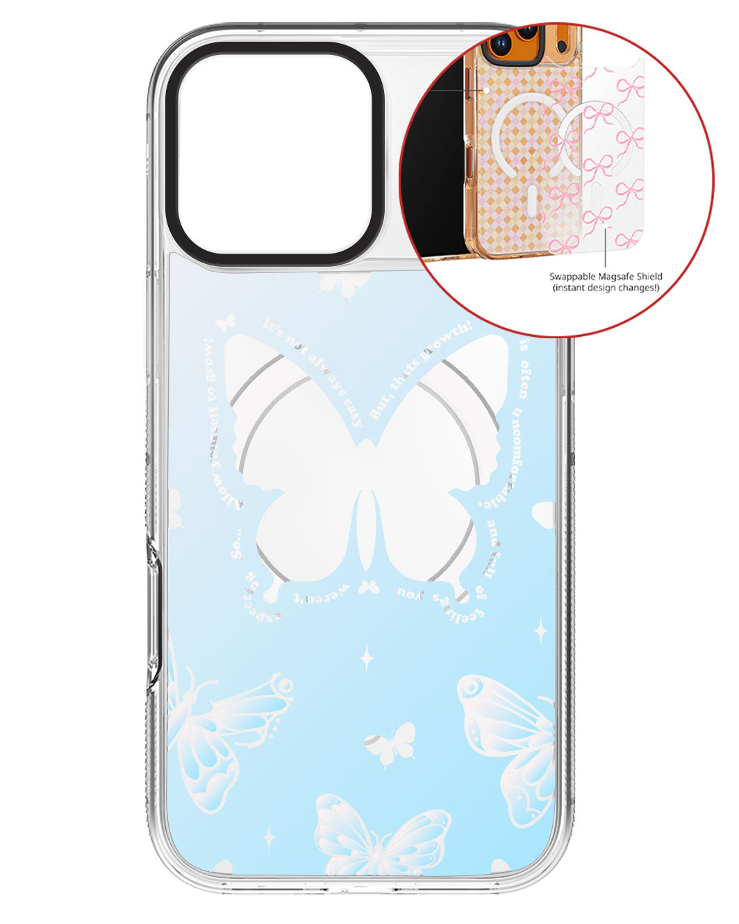 Magsafe Swappable Plate - Butterfly Effect 3.0